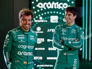 Fernando Alonso y Lance Stroll