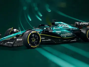 Fernando Alonso ya conoce su nuevo Aston Martin AMR23 Fernando Alonso ya conoce su nuevo Aston Martin AMR23