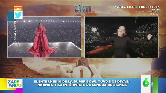 ¿Quién es Justina Miles, la intérprete de signos que ha robado el protagonismo a Rihanna en la Super Bowl? ¿Quién es Justina Miles, la intérprete de signos que ha robado el protagonismo a Rihanna en la Super Bowl?