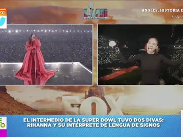 ¿Quién es Justina Miles, la intérprete de signos que ha robado el protagonismo a Rihanna en la Super Bowl? 