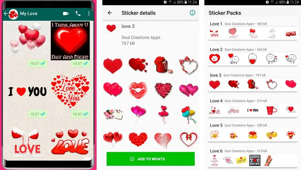 Felicita San Valentín con WhatsApp gracias a estos stickers
