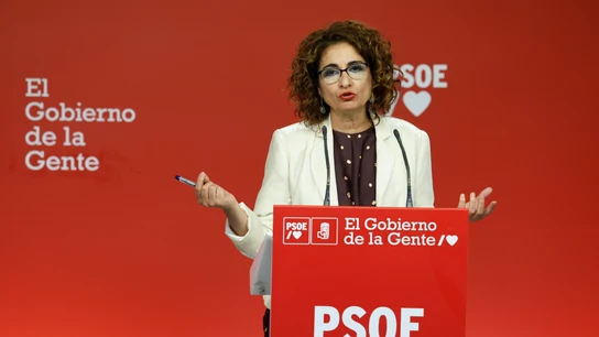 La ministra de Hacienda y vicesecretaria general del PSOE, María Jesús Montero La ministra de Hacienda y vicesecretaria general del PSOE, María Jesús Montero