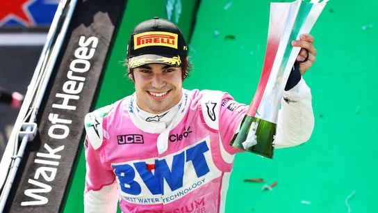 Stroll, en el podio del GP de Italia 2020 Stroll, en el podio del GP de Italia 2020