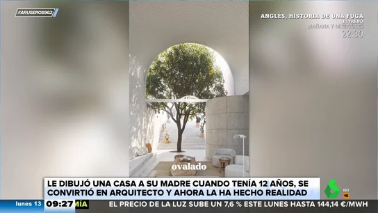 Un joven arquitecto construye a su madre la casa que le prometió cuando era un niño Un joven arquitecto construye a su madre la casa que le prometió cuando era un niño