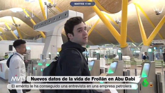 Juan Carlos I consigue una entrevista para Froilán en una petrolera en Abu Dabi Juan Carlos I consigue una entrevista para Froilán en una petrolera en Abu Dabi