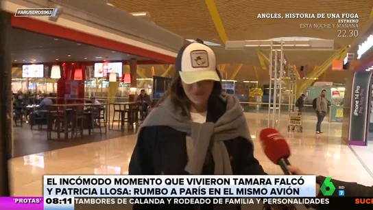 Tamara Falcó y Patricia Llosa coincidieron en el mismo avión a París: así fue el incómodo momento Tamara Falcó y Patricia Llosa coincidieron en el mismo avión a París: así fue el incómodo momento