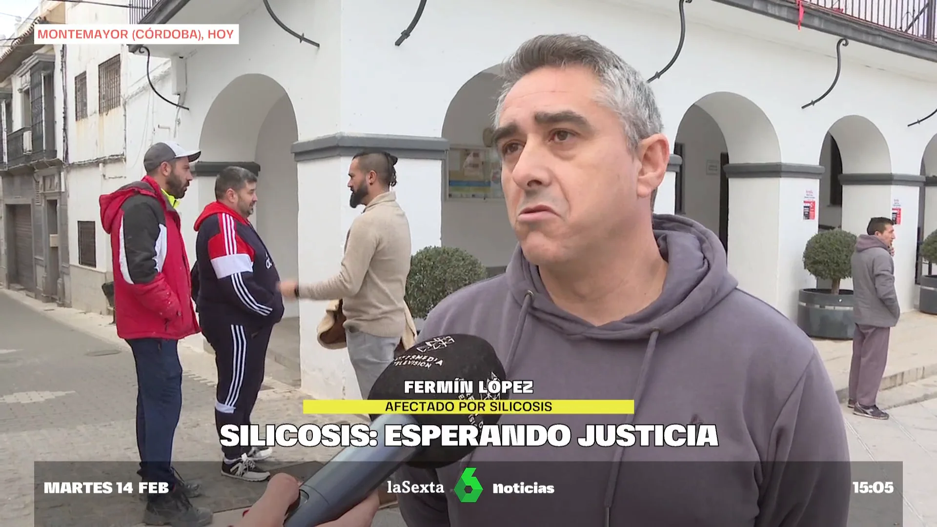 Los afectados de silicosis por el 'caso Cosentino', dispuestos a denunciar: "Era un polvo que se pegaba a la nariz y al pulmón"