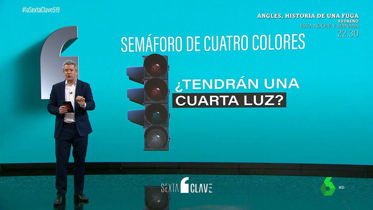 Sem&aacute;foro de 4 colores