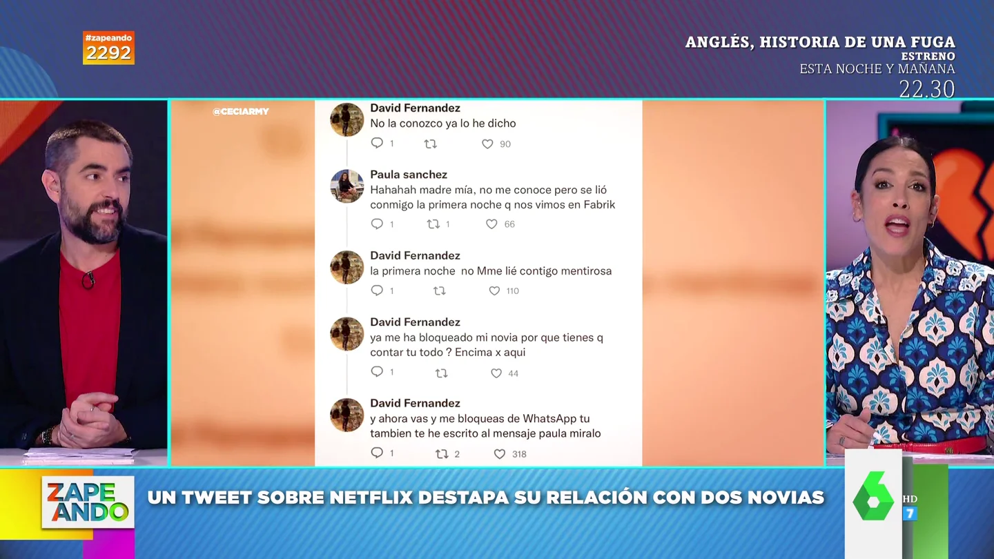 El hilo viral en el que un chico destapa sin querer que tiene dos novias: así reaccionan ellas El hilo viral en el que un chico destapa sin querer que tiene dos novias: así reaccionan ellas