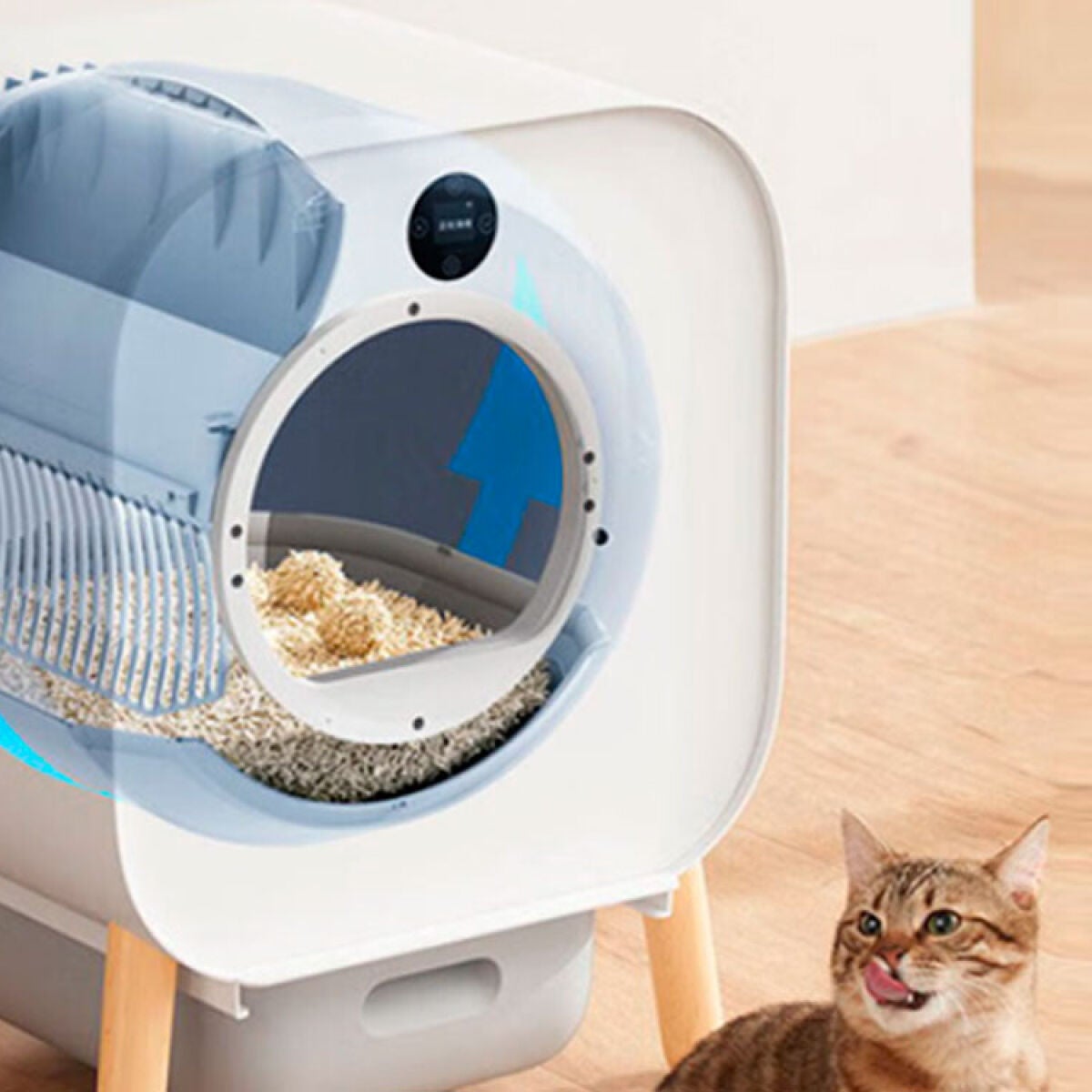 Xiaomi lanza un arenero inteligente para gatos