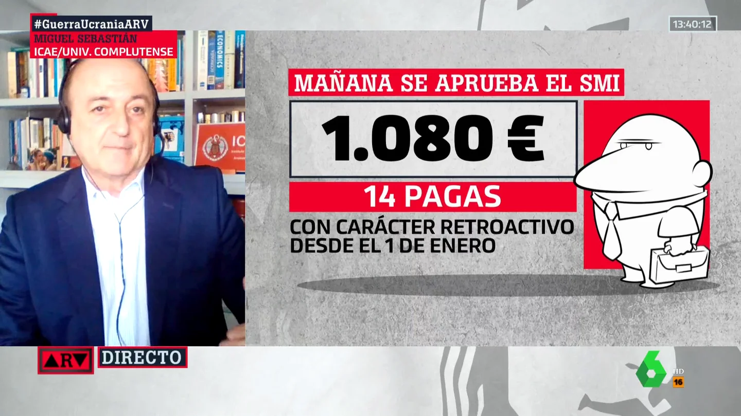 Miguel Sebastián abre otro debate sobre el SMI Miguel Sebastián abre otro debate sobre el SMI