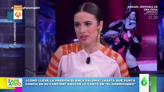 Blanca Paloma reivindica su canción: "Es la primera canción de la historia de Eurovisión que va a compás de bulería" Blanca Paloma reivindica su canción: "Es la primera canción de la historia de Eurovisión que va a compás de bulería"