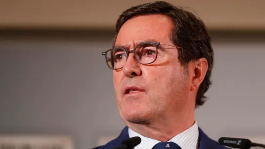 El presidente de la patronal CEOE, Antonio Garamendi El presidente de la patronal CEOE, Antonio Garamendi