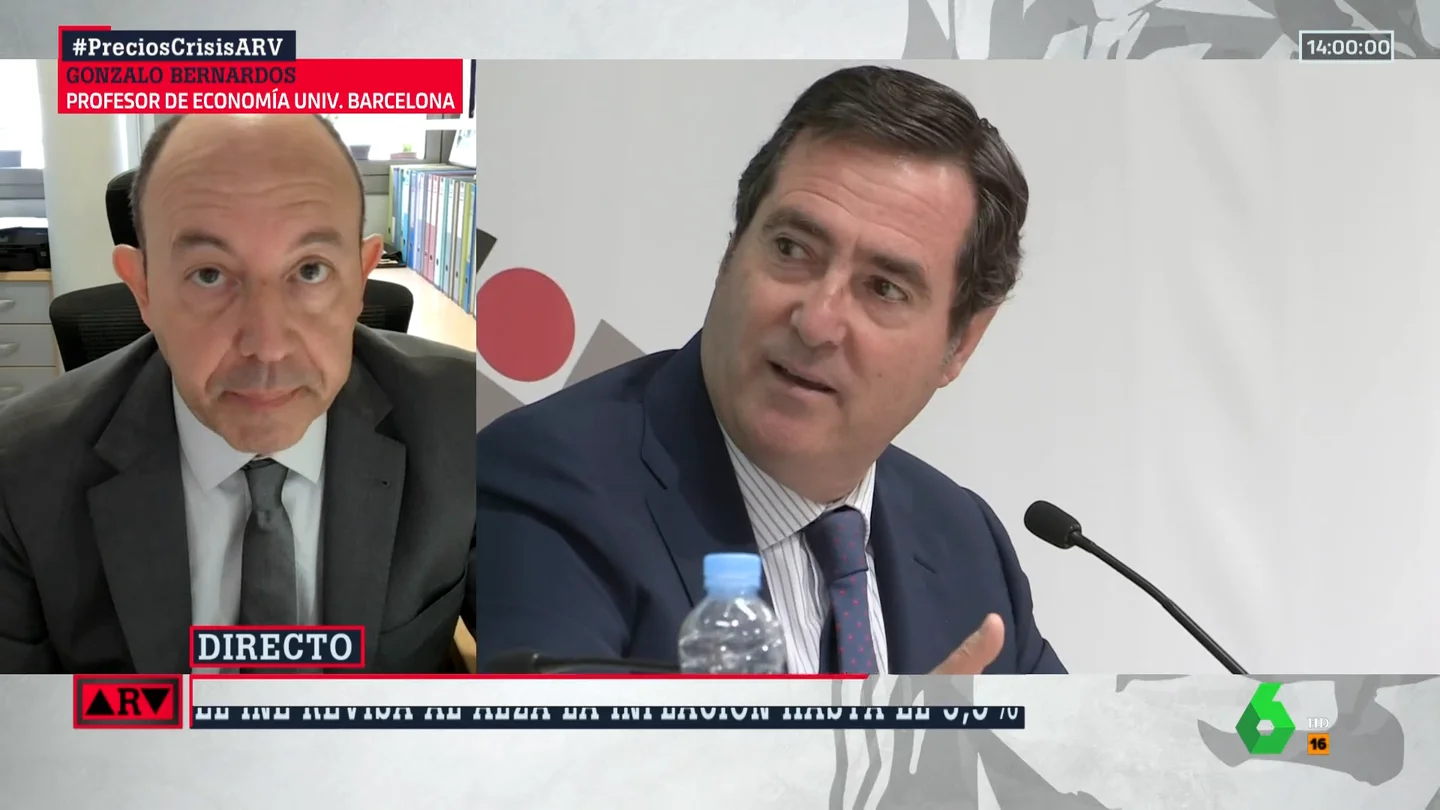 ARV - Bernardos de nuncia la "doble moral" de Garamendi y la CEOE: "Los de arriba nunca tienen suficiente; los de abajo, nada se merecen" ARV - Bernardos de nuncia la "doble moral" de Garamendi y la CEOE: "Los de arriba nunca tienen suficiente; los de abajo, nada se merecen"