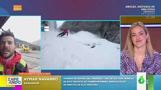 ¿Qué es lo más peligroso del esquí fuera de pista? La leyenda Aymar Navarro lo aclara en Zapeando ¿Qué es lo más peligroso del esquí fuera de pista? La leyenda Aymar Navarro lo aclara en Zapeando