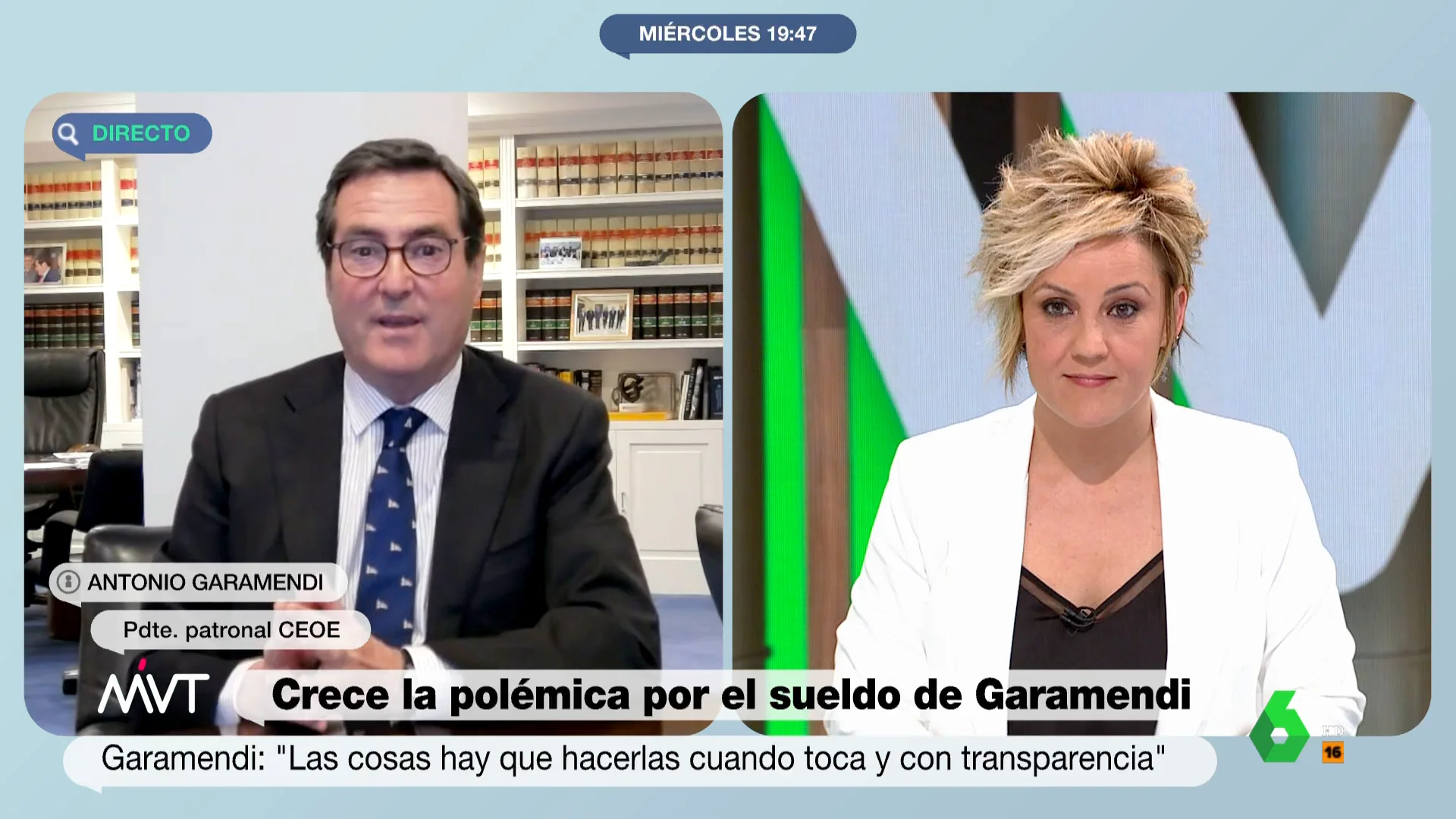 Garamendi pide "perdón" por comparar las críticas a su subida de sueldo con una violación: "No era el ejemplo más claro"