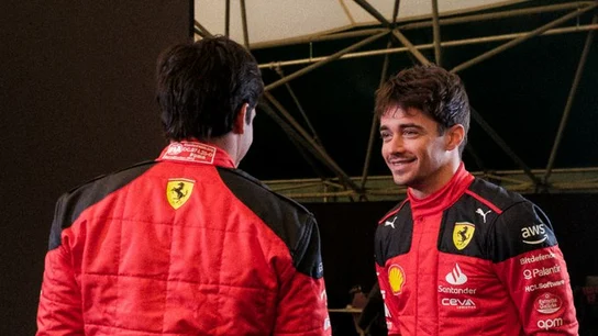 Carlos Sainz y Charles Leclerc Carlos Sainz y Charles Leclerc