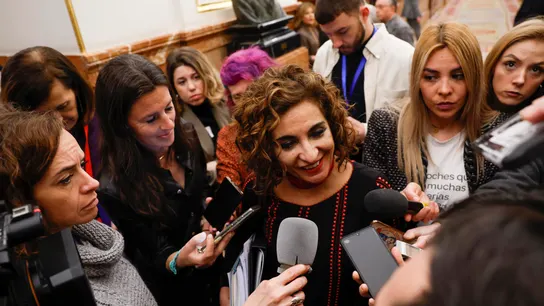 La ministra de Hacienda, María Jesús Montero La ministra de Hacienda, María Jesús Montero