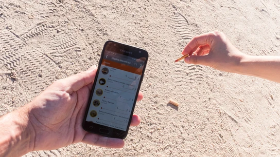 App móvil utilizada para clasificar residuos en la naturaleza App móvil utilizada para clasificar residuos en la naturaleza