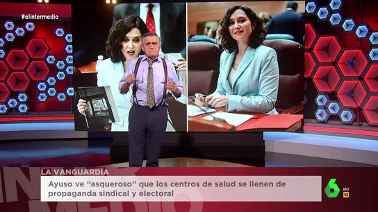 Las pruebas de que Ayuso carece de decoro: "Menosprecia e insulta a sanitarios y a manifestantes que defienden la sanidad pública" Las pruebas de que Ayuso carece de decoro: "Menosprecia e insulta a sanitarios y a manifestantes que defienden la sanidad pública"