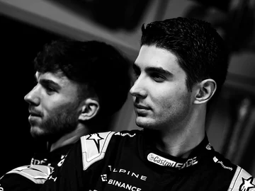 Esteban Ocon y Pierre Gasly Esteban Ocon y Pierre Gasly