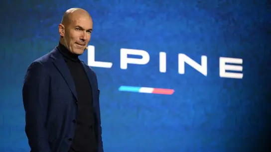 Zinedine Zidane, nuevo fichaje de Alpine Zinedine Zidane, nuevo fichaje de Alpine