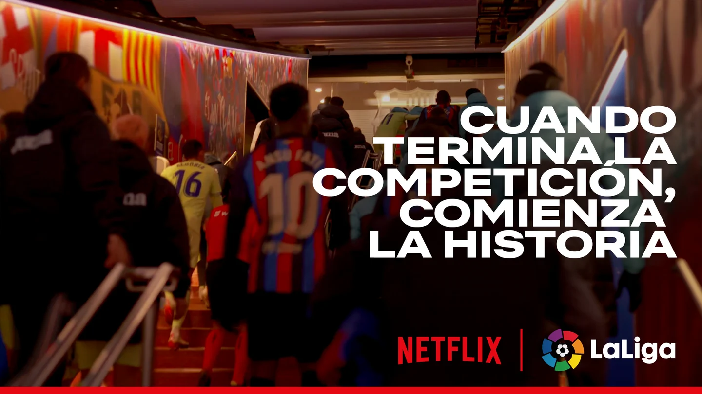 Netflix anuncia la primera docuserie deportiva en España sobre los entresijos de La Liga en la temporada 2023-24. Netflix anuncia la primera docuserie deportiva en España sobre los entresijos de La Liga en la temporada 2023-24.
