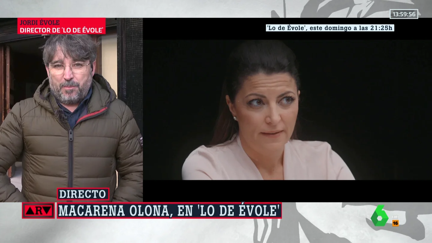 Jordi Évole, en Al Rojo Vivo Evole - regreso olona a politica