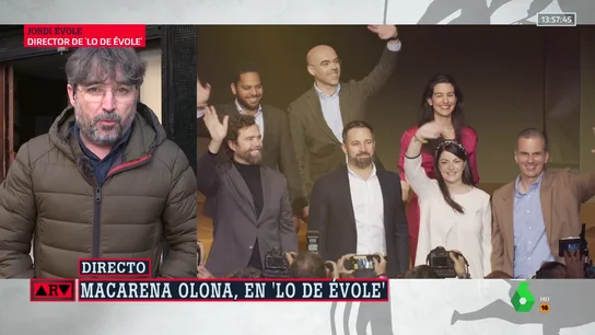 Jordi Évole, en Al Rojo Vivo Jordi Évole desvela que "Macarena Olona hace insinuaciones de corrupción en Vox"