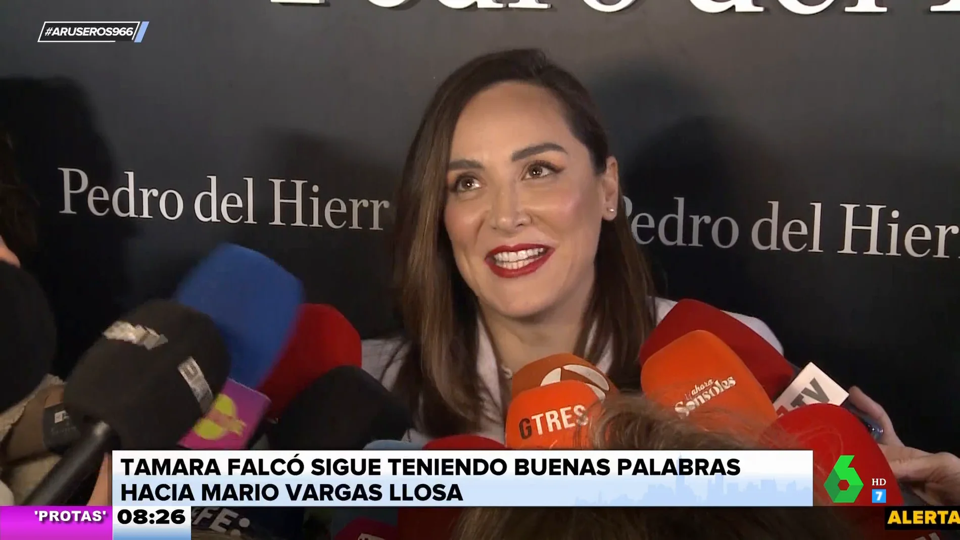 ¿Está invitado Mario Vargas Llosa a la boda de Tamara Falcó?: la marquesa de Griñón responde