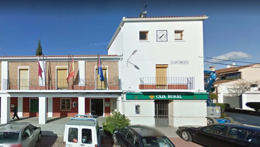 Ayuntamiento de Alberche del Caudillo, pueblo de Toledo