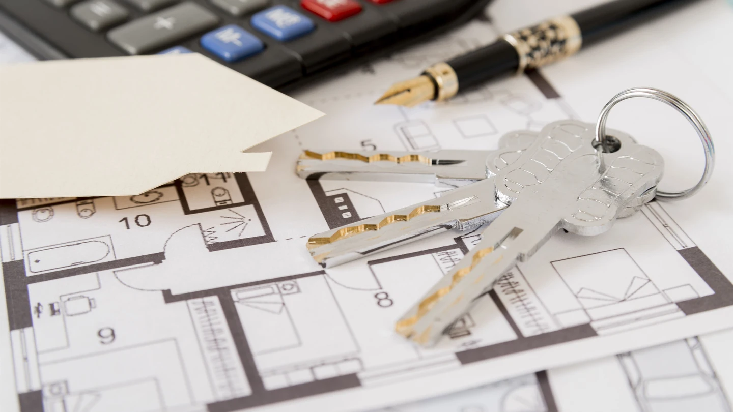 Imagen de archivo de una inmobiliaria. Imagen de archivo de una inmobiliaria.