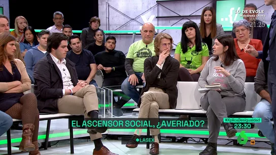 El desencuentro entre un joven emprendedor y una educadora social por la salud mental: "Hay milmillonarios que se han suicidado" El desencuentro entre un joven emprendedor y una educadora social por la salud mental: "Hay milmillonarios que se han suicidado"