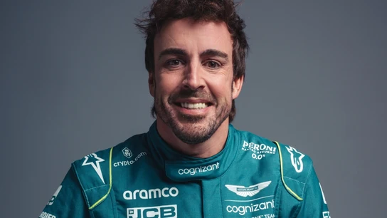 Fernando Alonso, piloto de Aston Martin Fernando Alonso, piloto de Aston Martin