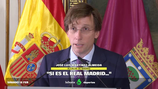 José Luis Martínez-Almeida, sobre los pagos del Barça a Negreira: "Imaginen que es el Real Madrid... José Luis Martínez-Almeida, sobre los pagos del Barça a Negreira: "Imaginen que es el Real Madrid...
