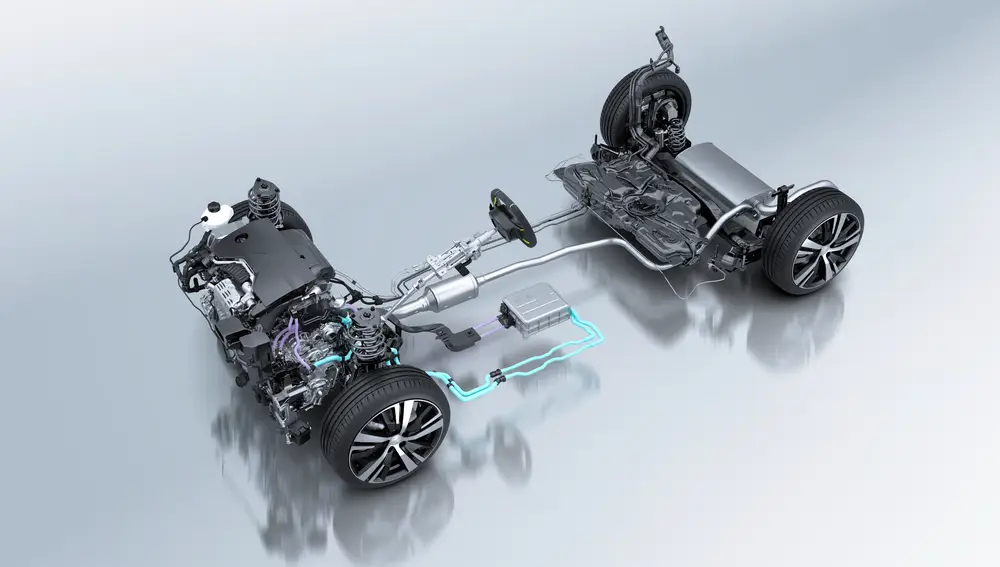 'Hybrid 48V': lo último en tecnología para los modelos 3008 y 5008 Hybrid de Peugeot 