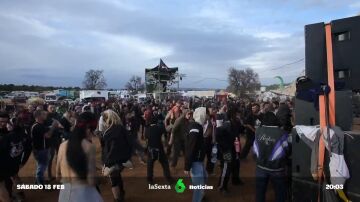 Unas 700 personas participan en una rave en una zona boscosa de Sarral (Tarragona)