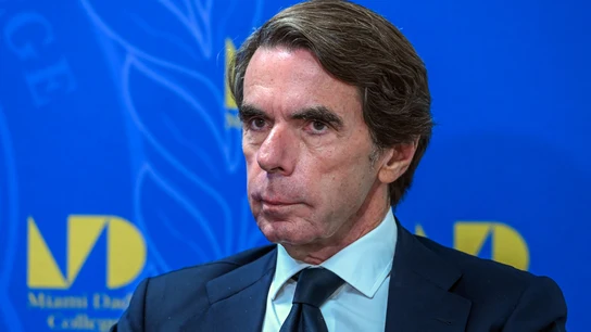 El expresidente del Gobierno, José María Aznar, en una imagen de archivo Aznar advierte de que si el Gobierno repite victoria, "habrá un cambio de país"