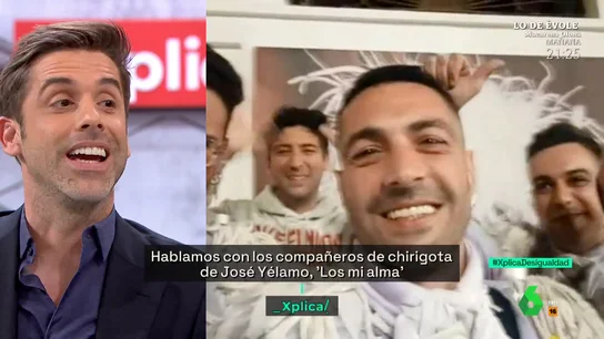 Uno grupo de "espectros" sorprende a José Yélamo en pleno directo de laSexta Xplica Uno grupo de "espectros" sorprende a José Yélamo en pleno directo de laSexta Xplica
