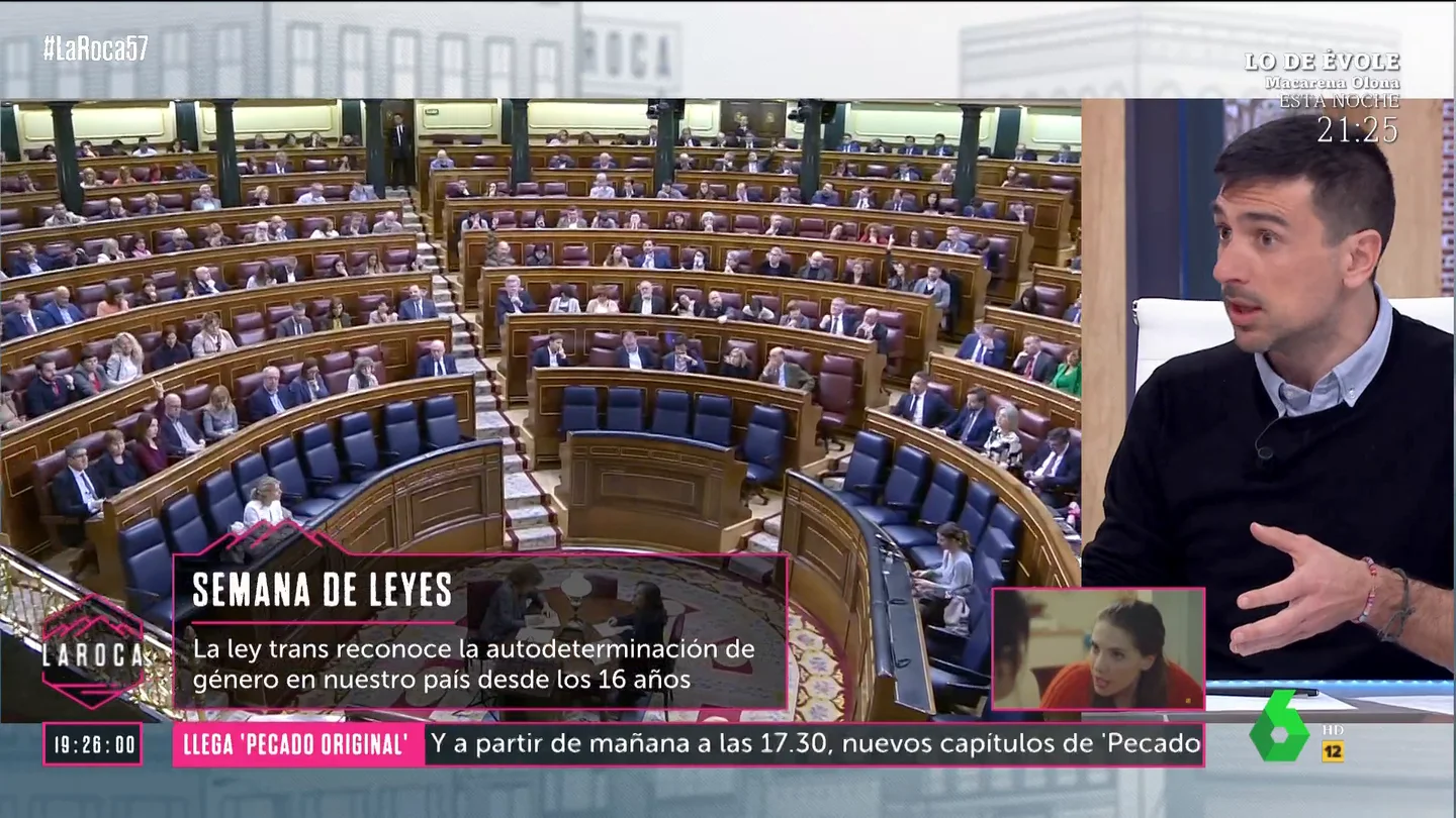 Espinar, tajante sobre la ley trans: "Podrá ser afinada, pero da un salto en derechos en 30 años nadie cuestionará" Espinar, tajante sobre la ley trans: "Podrá ser afinada, pero da un salto en derechos en 30 años nadie cuestionará"