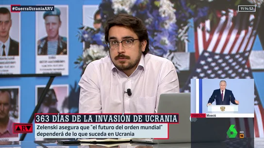 Eduardo Saldaña asegura que lo que ocurra en Ucrania "puede sentar un precedente" en el Orden Mundial Eduardo Saldaña asegura que lo que ocurra en Ucrania "puede sentar un precedente" en el Orden Mundial
