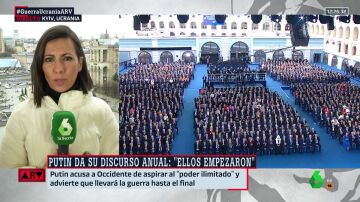 La tajante respuesta de Ana Pastor a Putin: "Este es un país atacado por mucho que diga que ellos son víctimas".