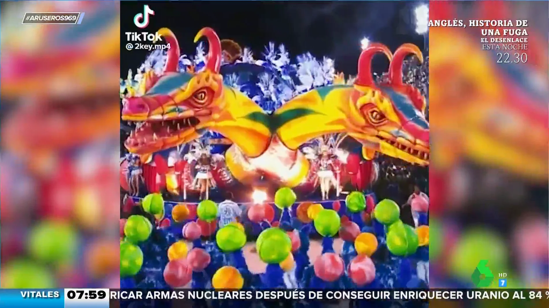 Las espectaculares imágenes del Carnaval de Río de Janeiro 2023