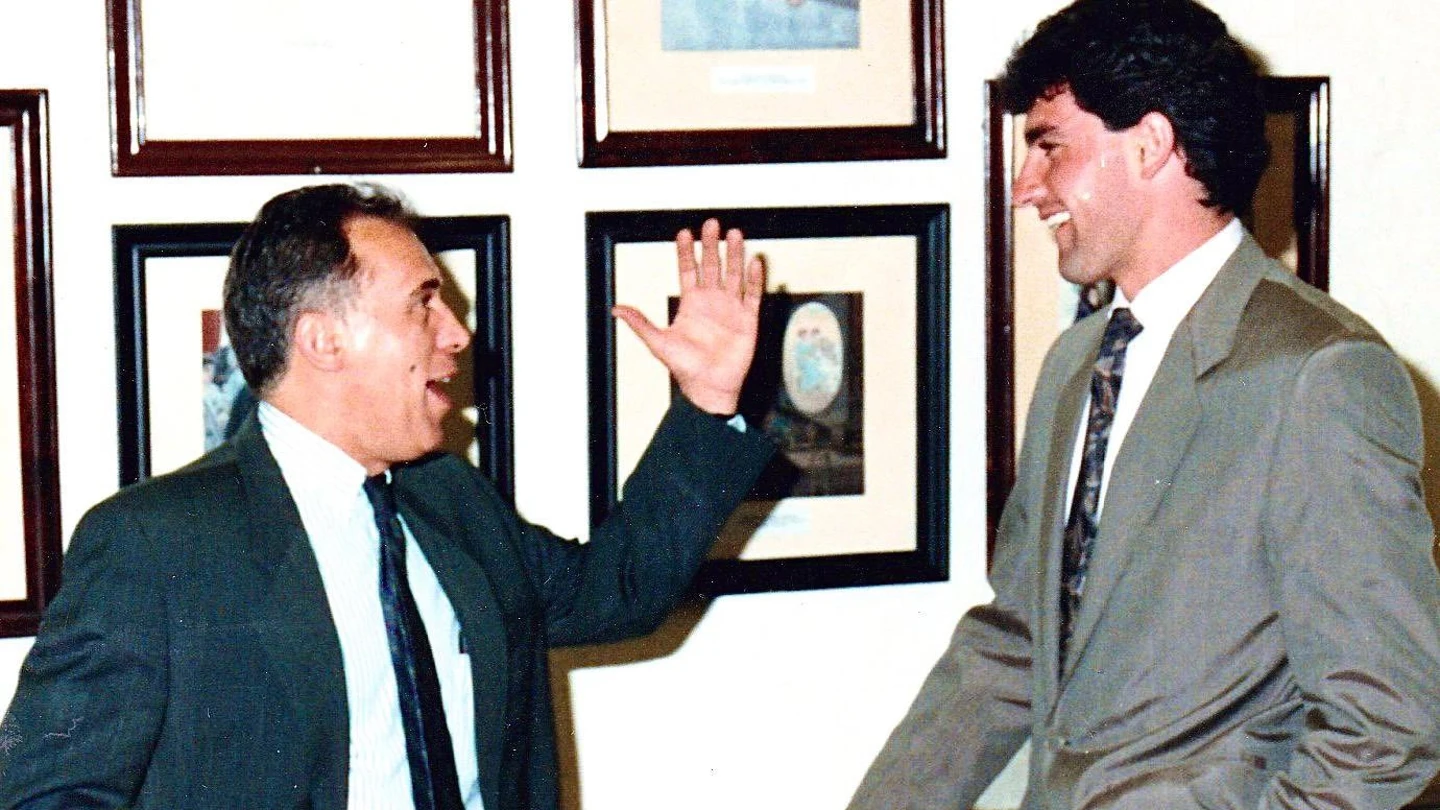 Míchel y Amancio en los 80 Míchel y Amancio en los 80