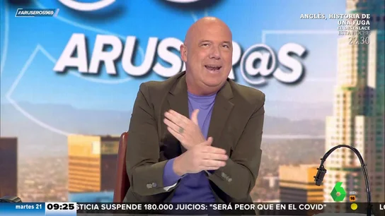 La advertencia de Alfonso Arús a sus colaboradores: "Cuando me jubile, que será dentro de poco..." La advertencia de Alfonso Arús a sus colaboradores: "Cuando me jubile, que será dentro de poco..."