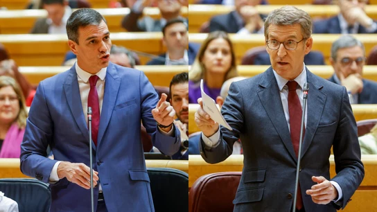 Cara a cara entre Feijóo y Sánchez Cara a cara entre Feijóo y Sánchez