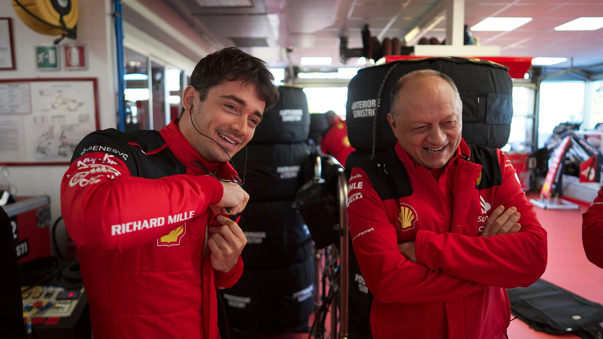 Charles Leclerc y Vasseur