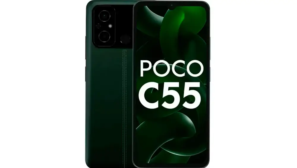 Nuevo POCO C55, un móvil envuelto en piel por poco más de 100€