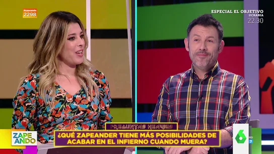 El 'dardo' de Valeria Ros a Iñaki Urrutia en Zapeando El 'dardo' de Valeria Ros a Iñaki Urrutia en Zapeando