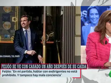 Angélica Rubio: &quot;Casado ha sido más caballero con el PP y Feijóo de lo que fueron con él&quot;